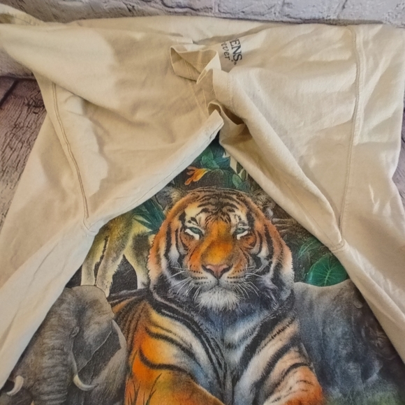 Vintage Bush Gardens Endangered Animals Tee Alstyle Apparel XL - Picture 5 of 8